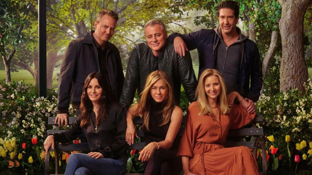 El reencuentro del elenco de 'Friends'.