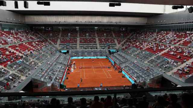 Pista central del Mutua Madrid Open de tenis