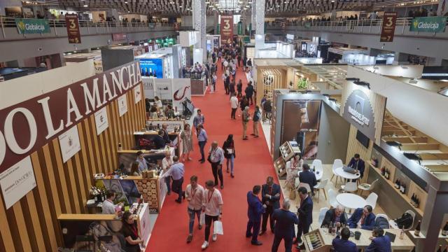 Imagen de la Feria Nacional del Vino celebrada cada año en Ciudad Real. FENAVIN