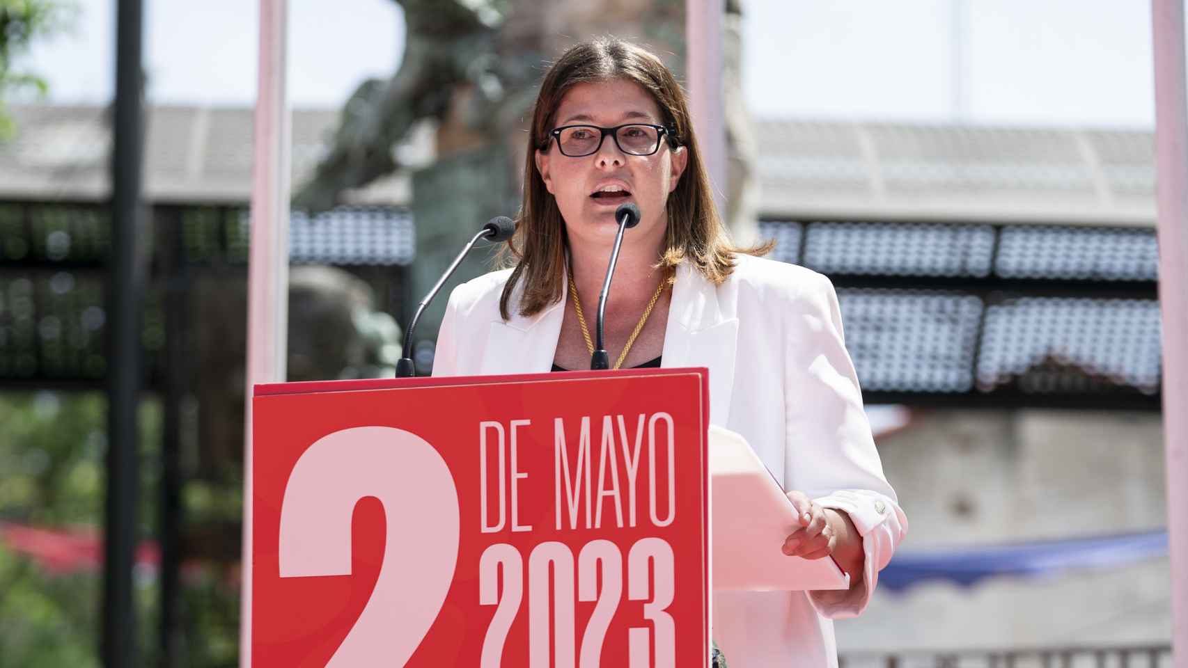 La alcaldesa de Móstoles, Noelia Posse, en una imagen reciente.