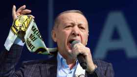 El presidente turco, Recep Tayyip Erdogan en Ankara, Turquía.