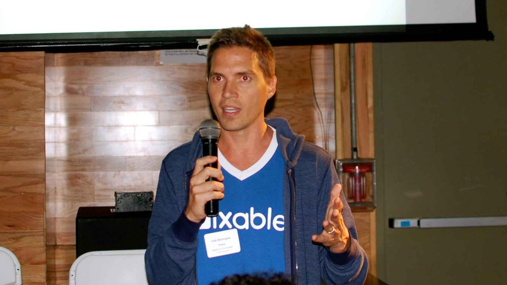 Iñaki Berenguer, durante una presentación de Pixable, en una imagen de archivo