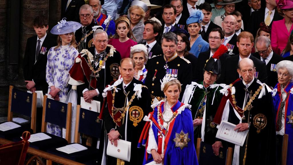 Harry, en el interior de la Abadía de Westminster.