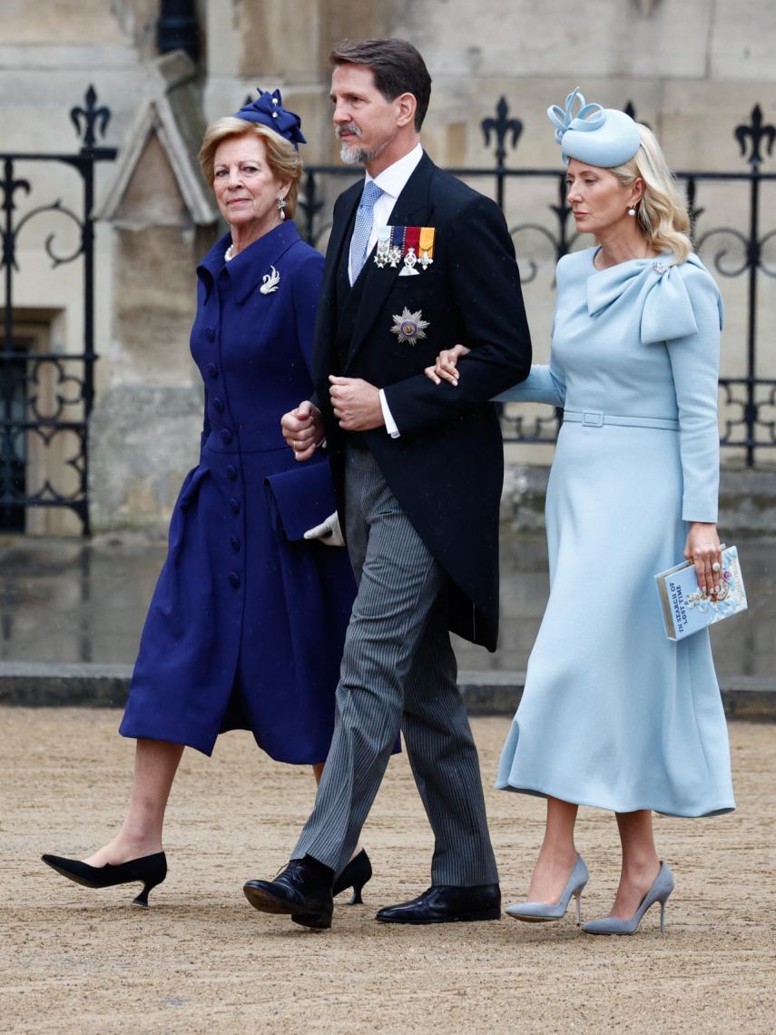 Marie-Chantal Miller en la coronación de Carlos III (Gtres)