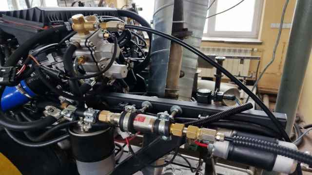 Sistema de inyección de combustible HCNG y HVO