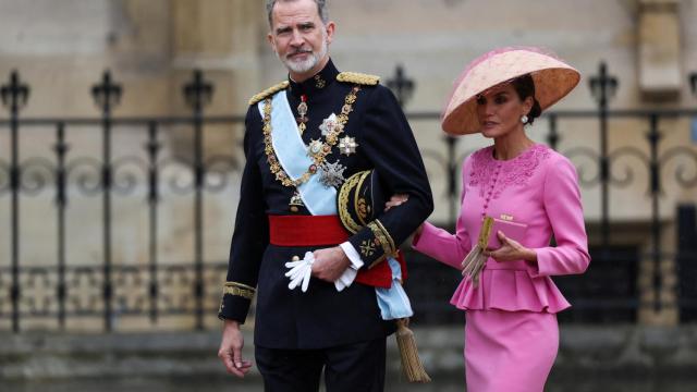 Los reyes Felipa y Letizia.