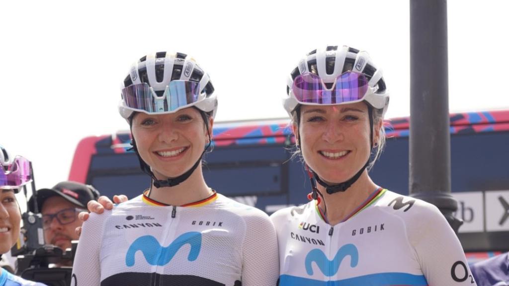 Annemiek van Vleuten y Lippert.