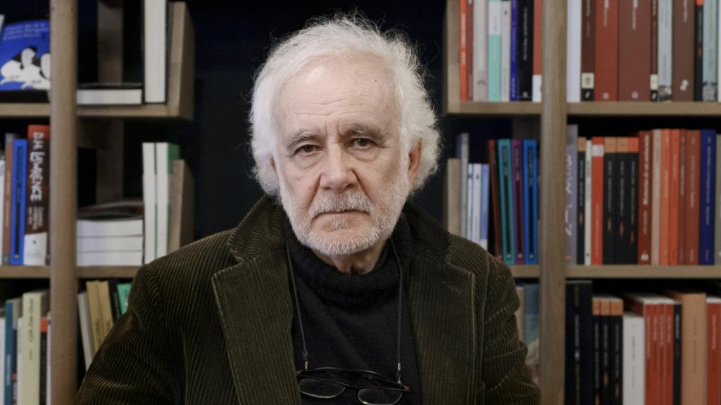 Ramón Andrés en la librería Walden de Pamplona. Foto: Daniel Ochoa de Olza