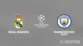 Cartel del Real Madrid - Manchester City de la Champions League 2022/2023