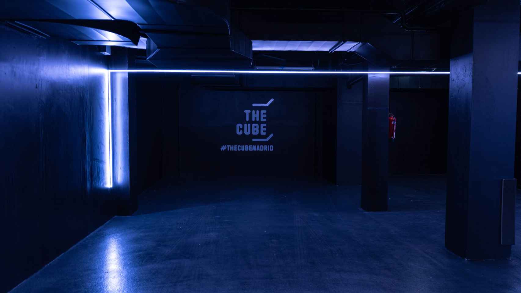 El garaje de TheCube ofrecerá también un espacio multifuncional para eventos y citas empresariales y se suma a los 4.500 metros cuadrados que ya tenían las dependencias del hub.