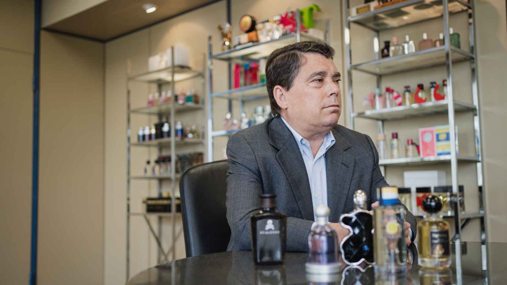 Pedro Trolez, administrador único de Perfumes y Diseño, en conversación con EL ESPAÑOL.