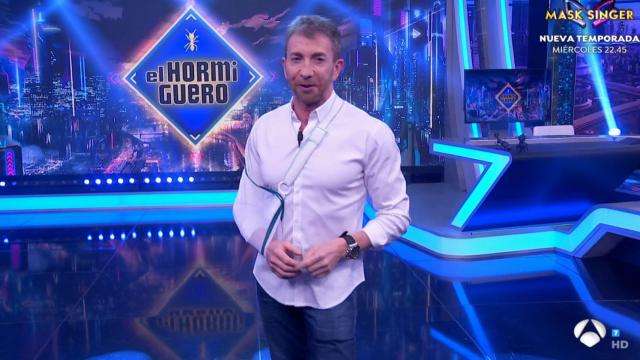 ¿Por qué Pablo Motos presenta ‘El hormiguero’ con un brazo en cabestrillo?