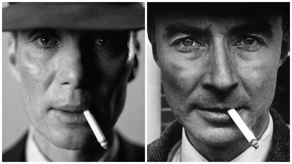 Cillian Murphy y J. Robert Oppenheimer