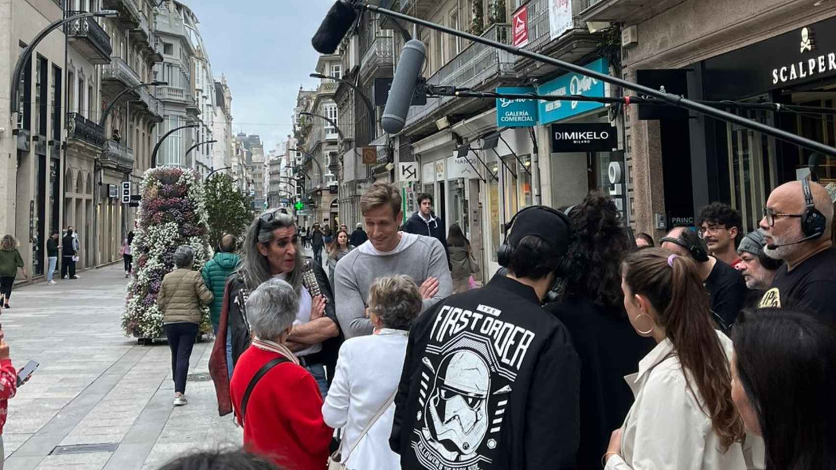 Mario Vaquerizo y Óscar Martínez en Vigo.