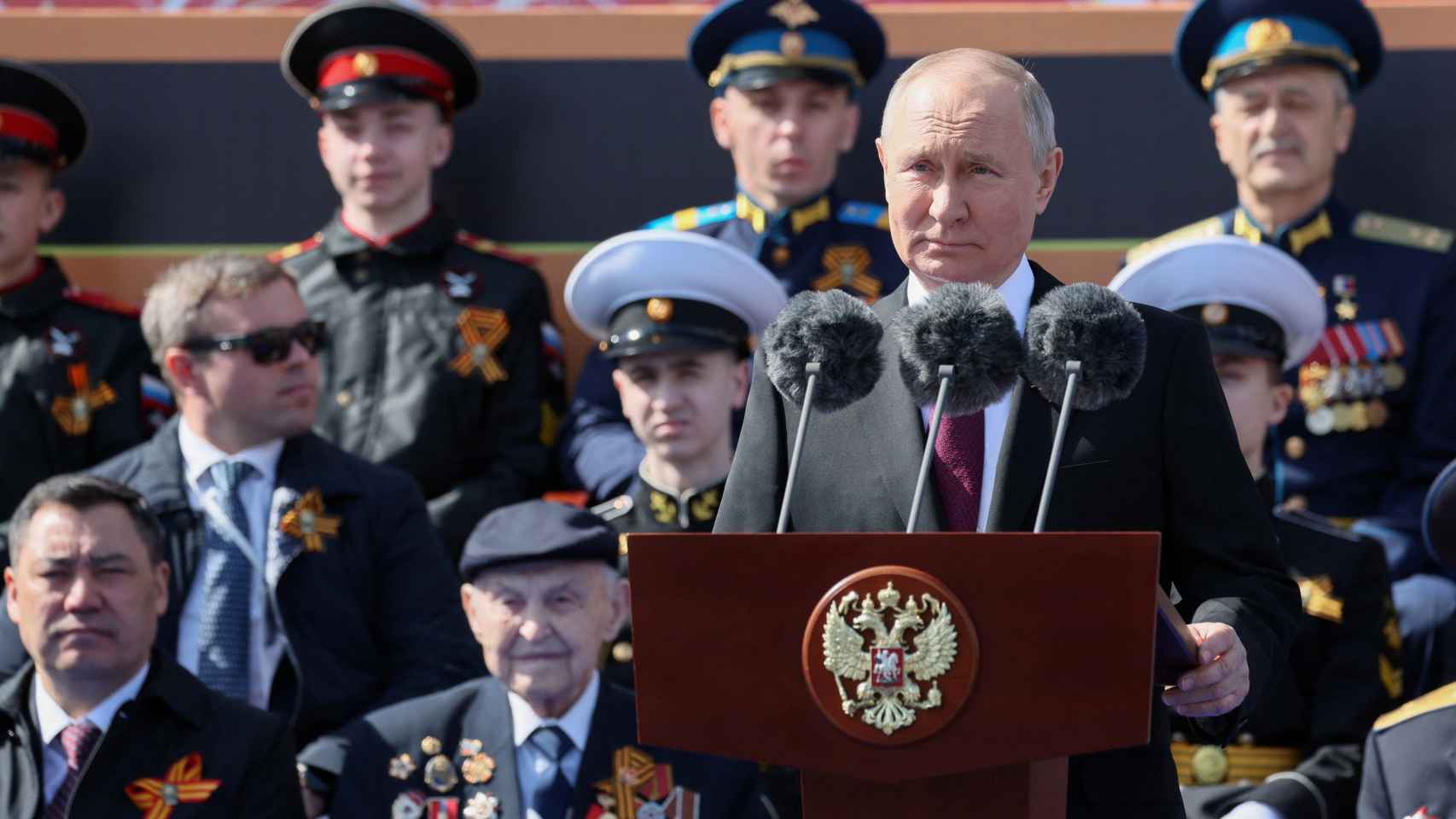Putin durante el discurso.