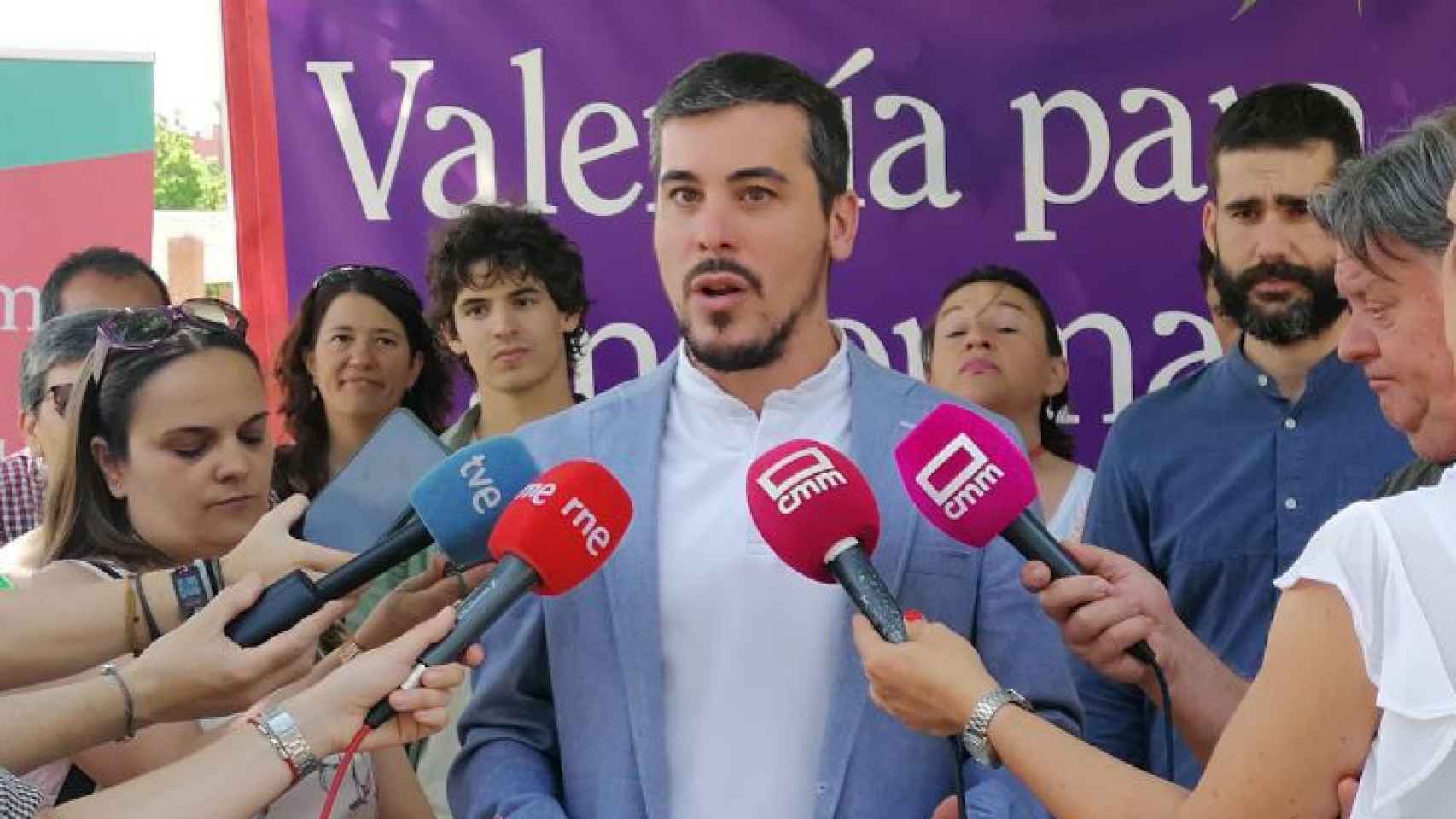 Presentación de la campaña de Unidas Podemos en Castilla-La Mancha. Foto: Unidas Podemos.