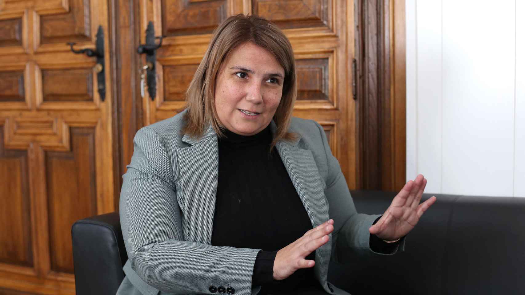 Tita García Élez, alcaldesa de Talavera de la Reina. Foto: Óscar Huertas.