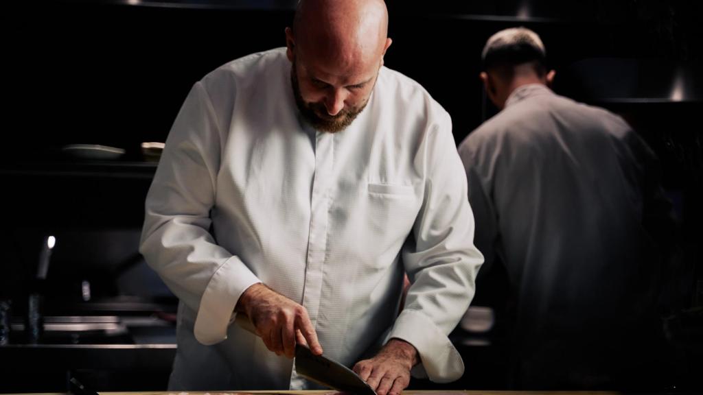 Hugo Muñoz, el chef de Ugo Chan, el mejor restaurante de Madrid.