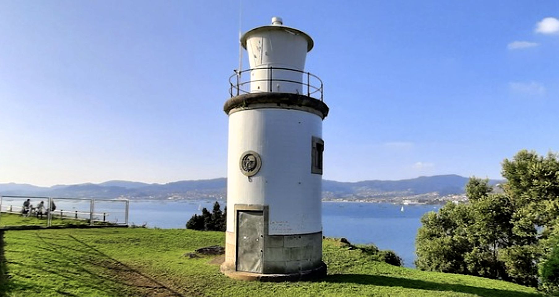 Faro de A Guía, parte del sendero azul. Foto: Concello de Vigo