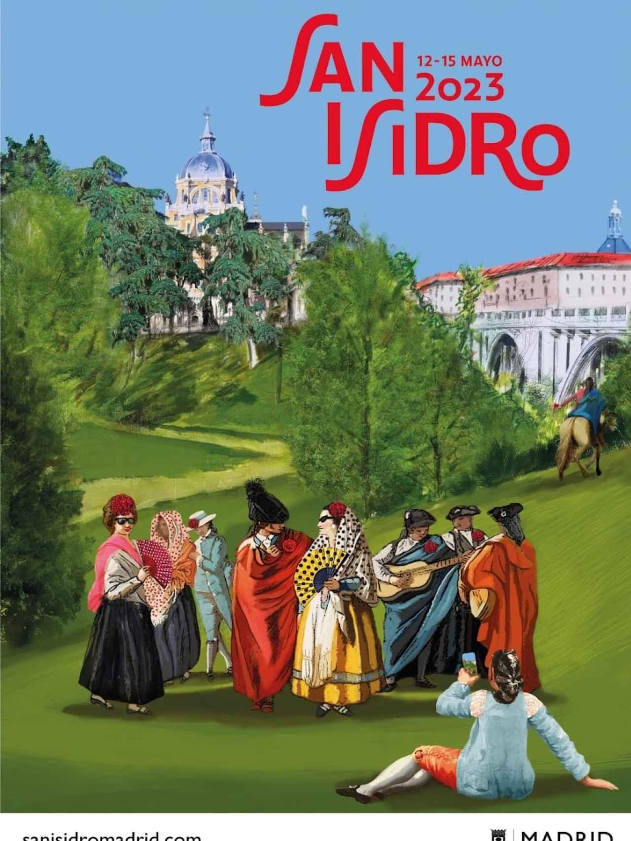 Cartel de San Isidro 2023.