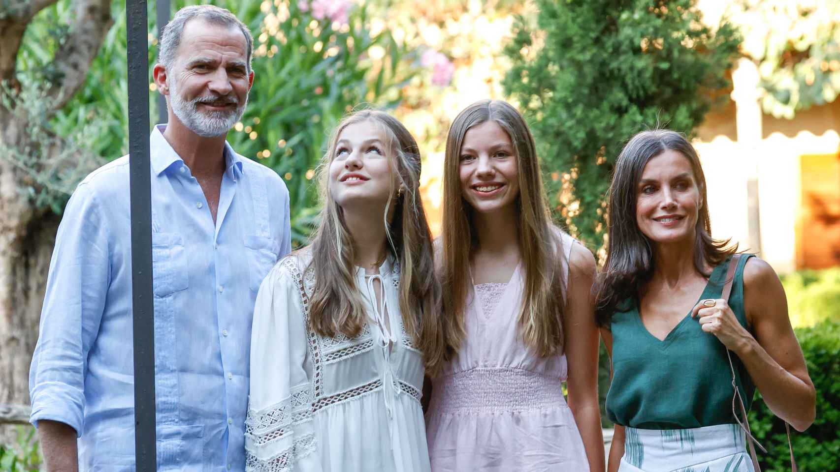 La Familia Real el pasado verano en Palma de Mallorca.