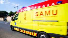 Una ambulancía del SAMU, en imagen de archivo.
