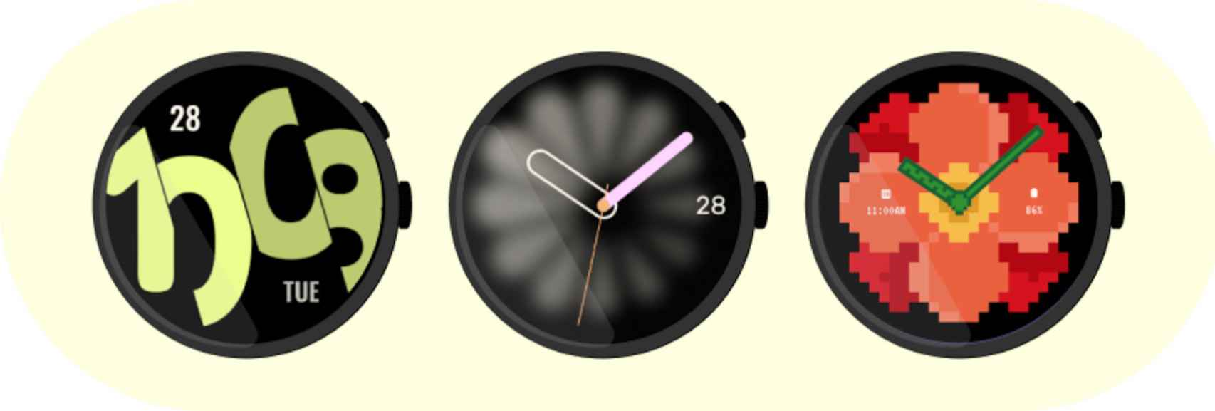Wear OS 4 permite crear esferas de reloj y distribuirlas por Google Play