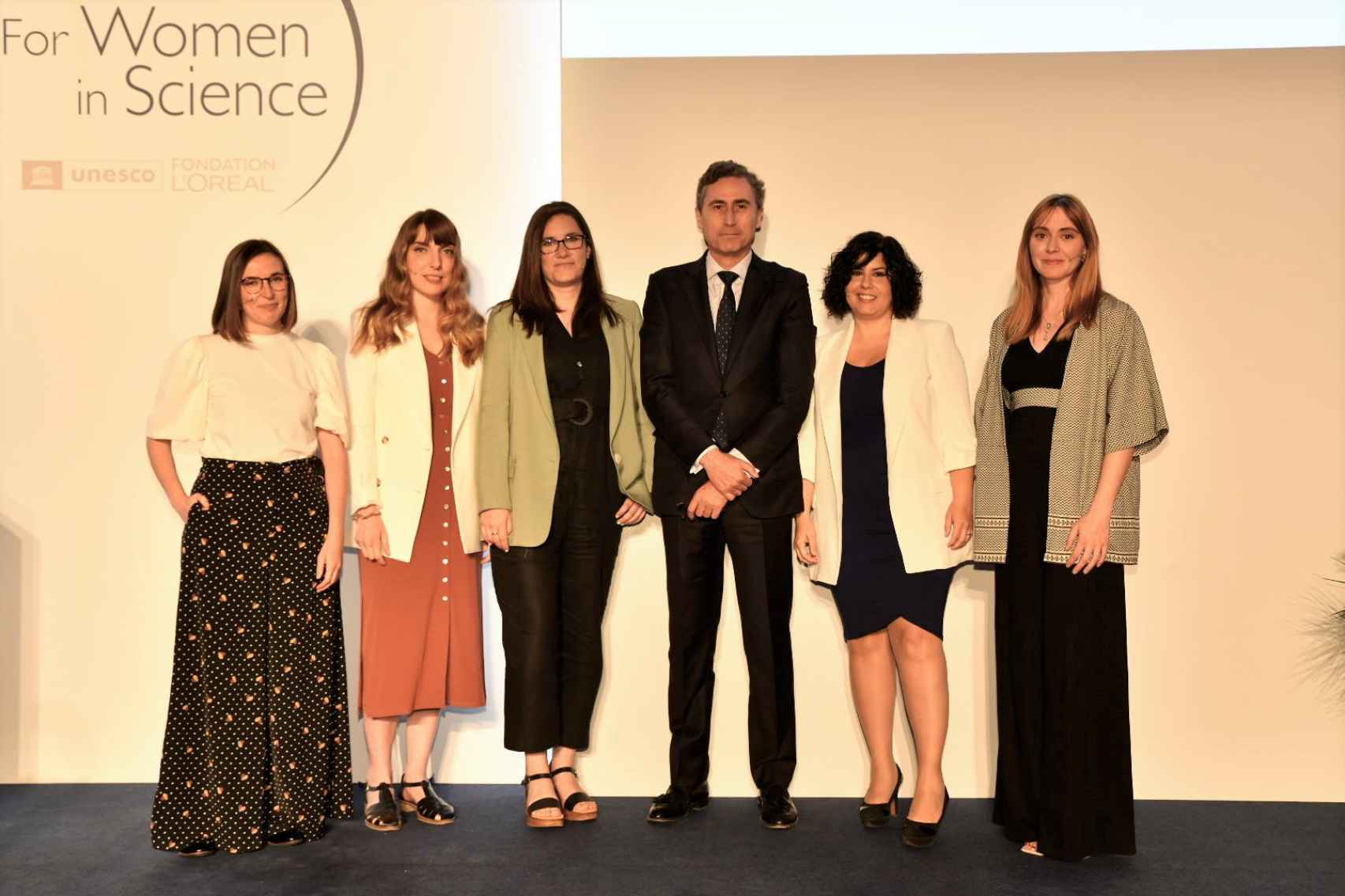 Imagen de la entrega de premios a la investigación en España del programa L'Oréal-UNESCO 'For Women In Science