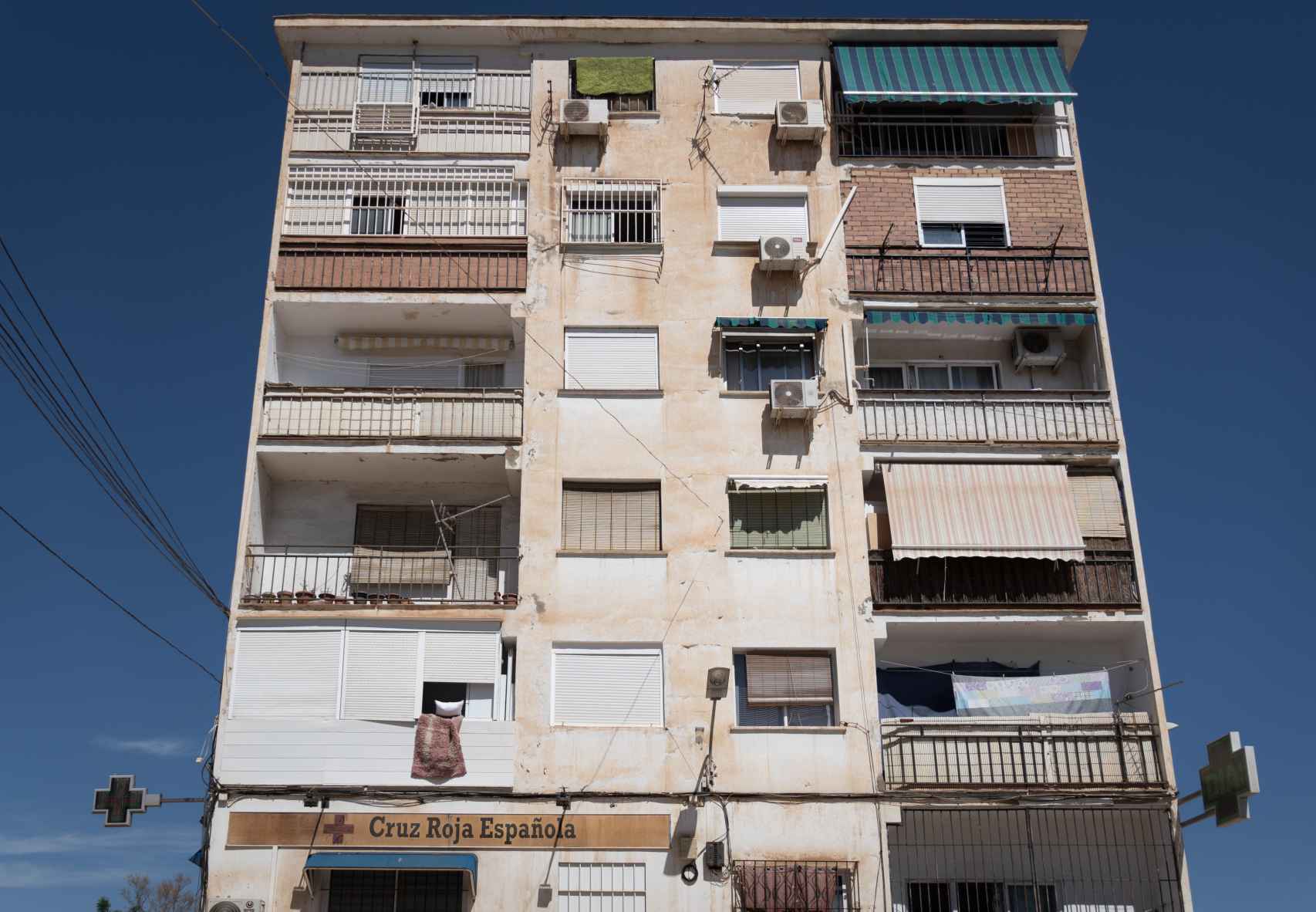Un edificio en La Palmilla, Málaga.