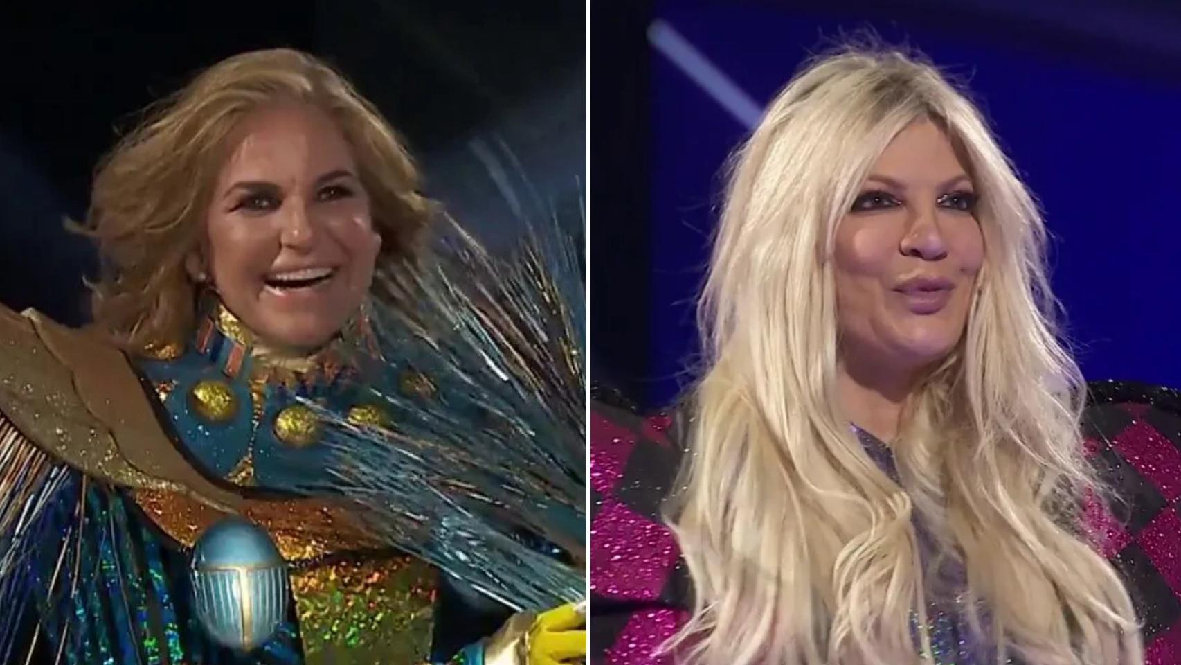 Primeras bombas de 'Mask Singer 3': Arantxa Sánchez Vicario y Tori Spelling eran Faraona y Arlequín