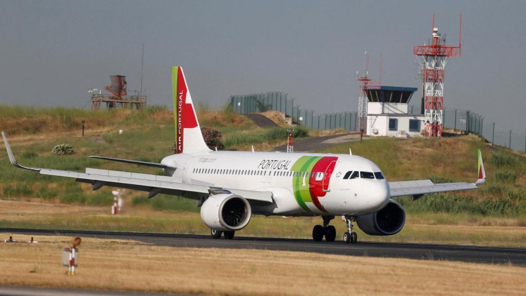 Avión de la aerolínea portuguesa TAP.