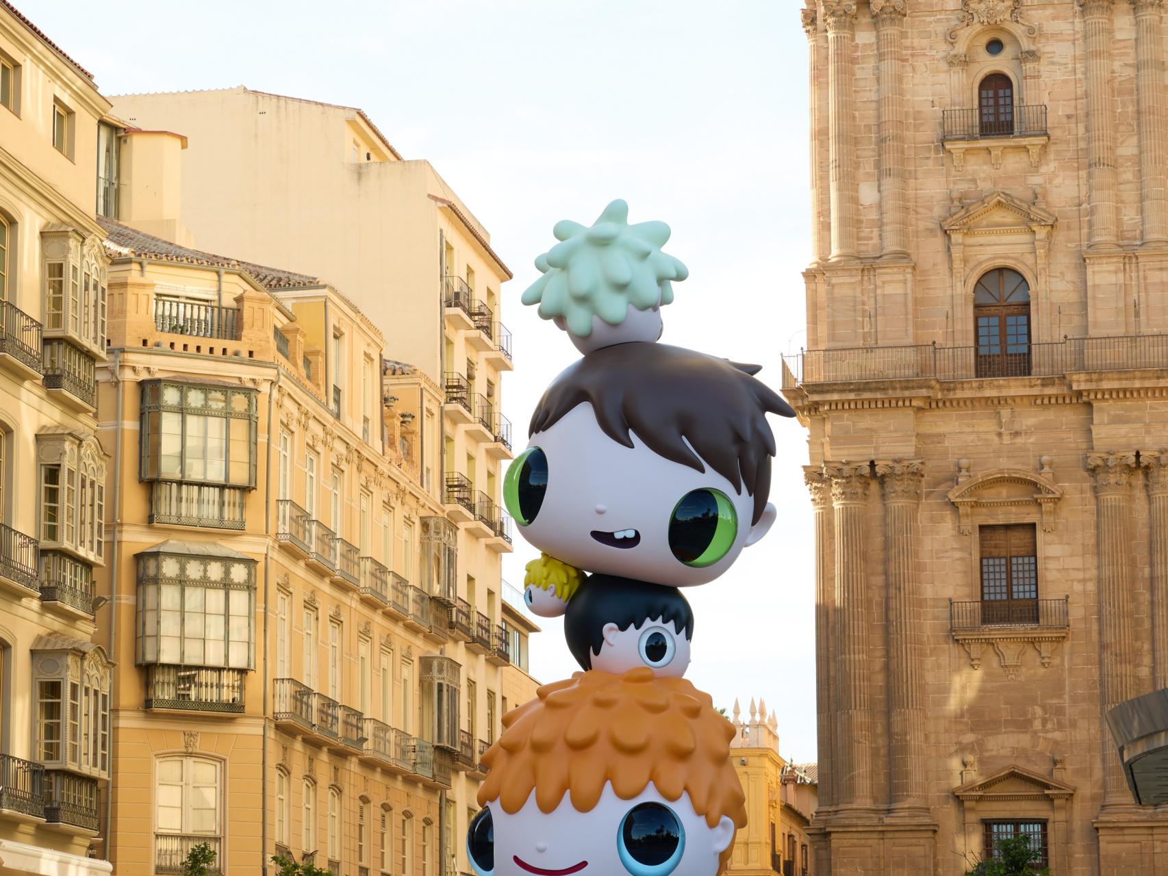 La escultura de Javier Calleja en Molina Lario.