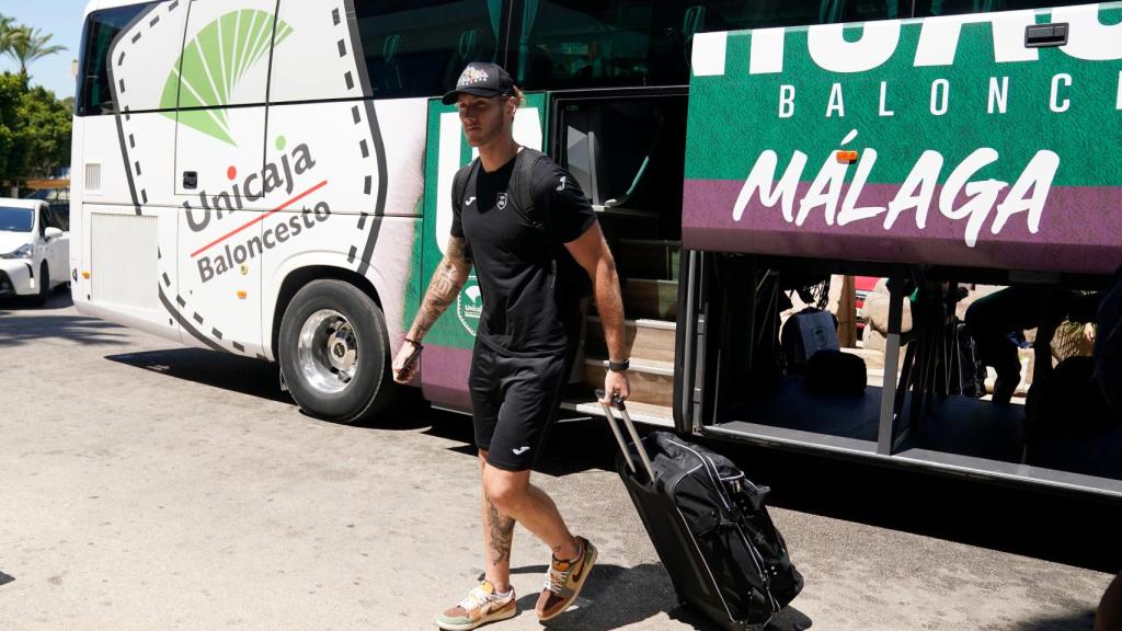 Dylan Osetkowski, jugador del Unicaja de Málaga