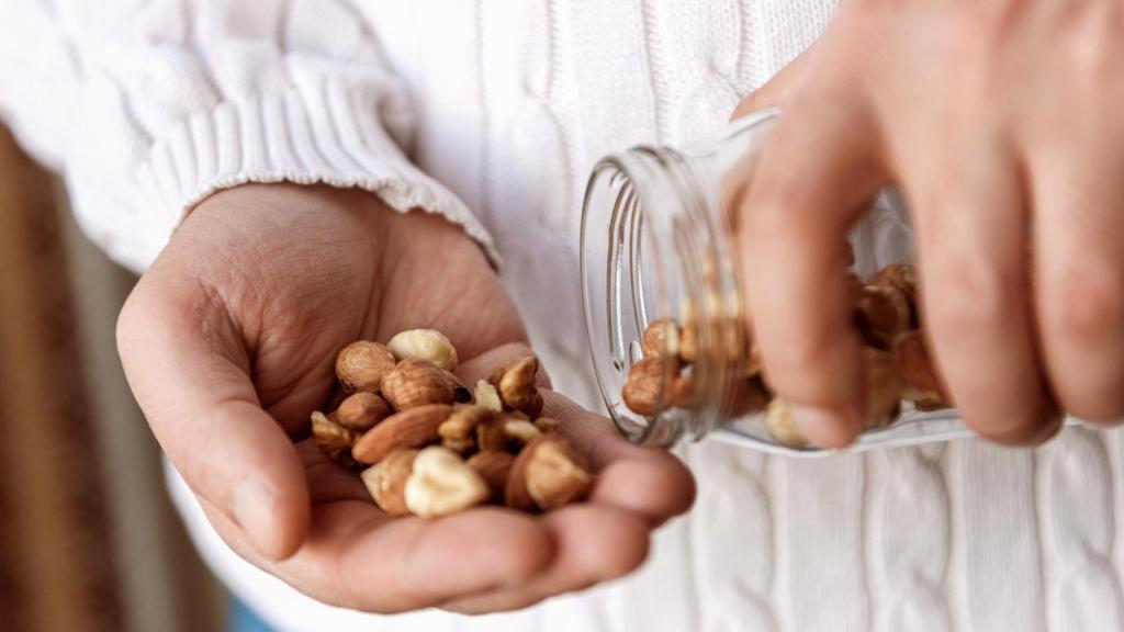 Frutos secos variados. Foto: iStock.