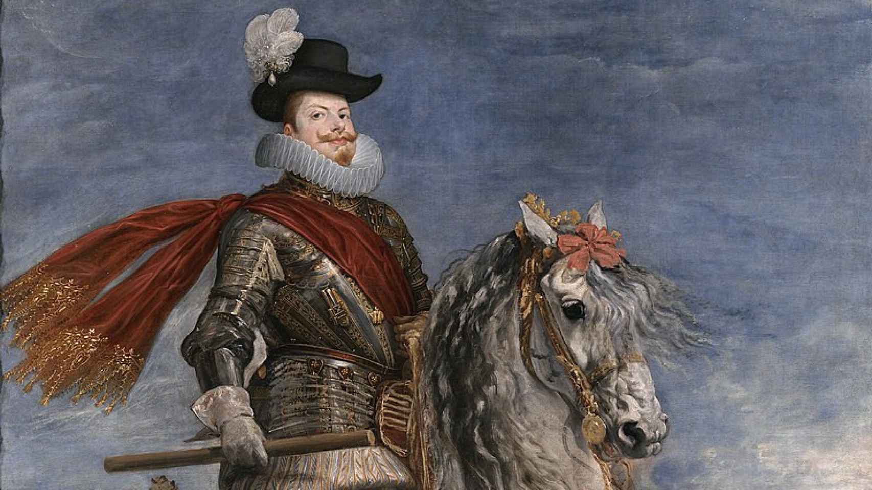 Felipe III, a quien sirvió el padre de Catalina, pintado por Velázquez.