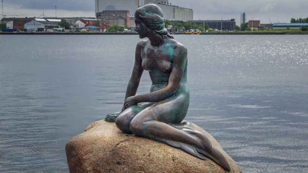 La Sirenita de Copenhague.