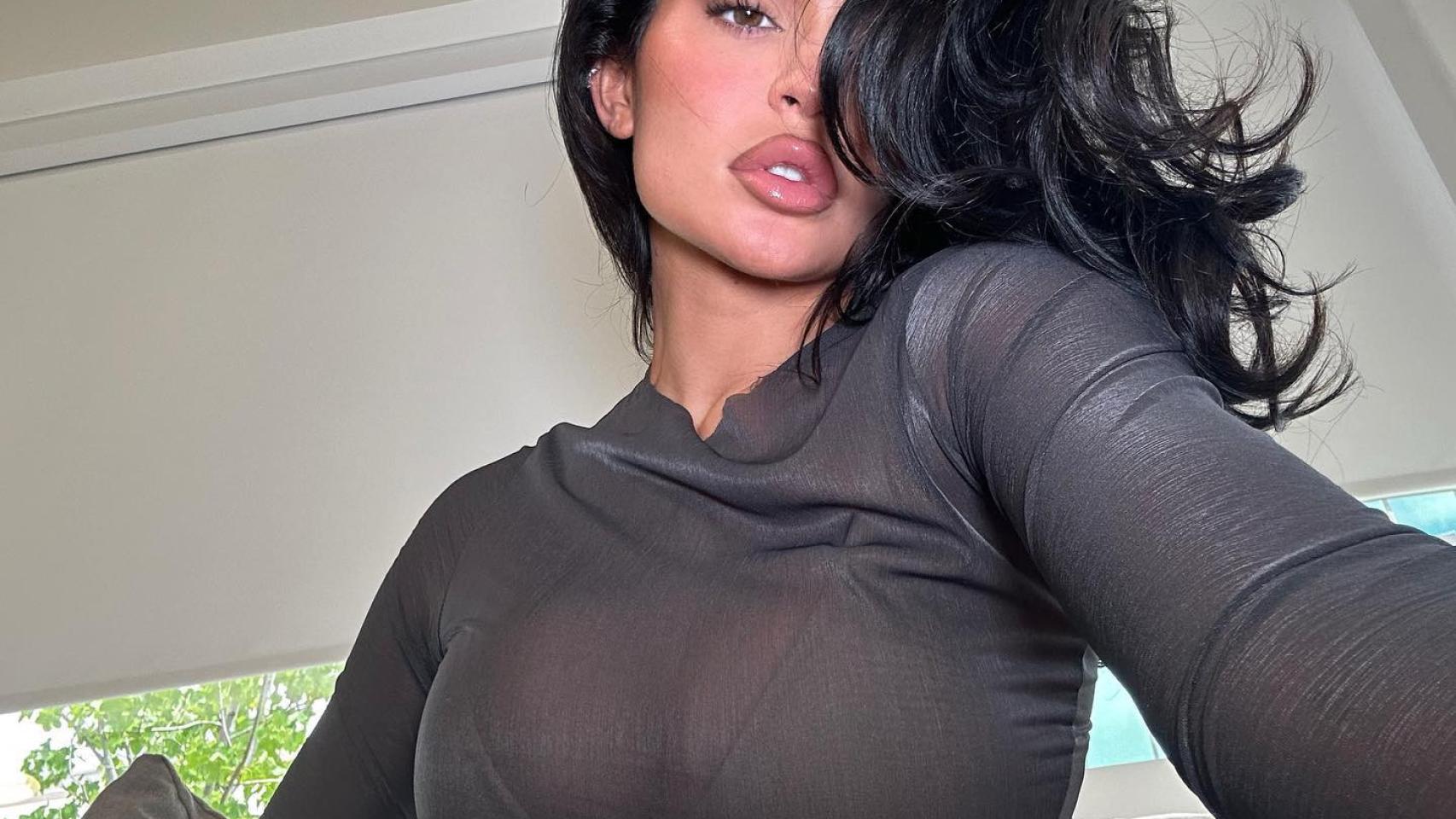 Kylie Jenner, en una imagen compartida en redes sociales.