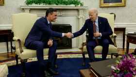Joe Biden recibe a Pedro Sánchez en la Casa Blanca