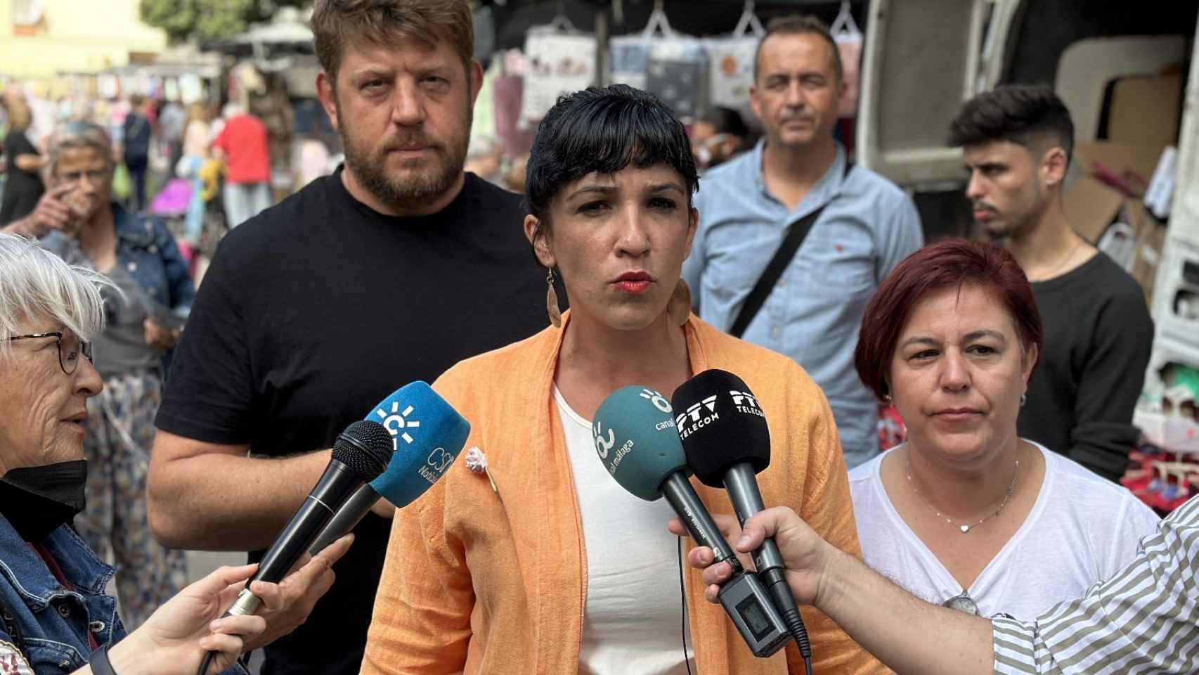 Toni Morillas, candidata de Con Málaga a la Alcaldía.