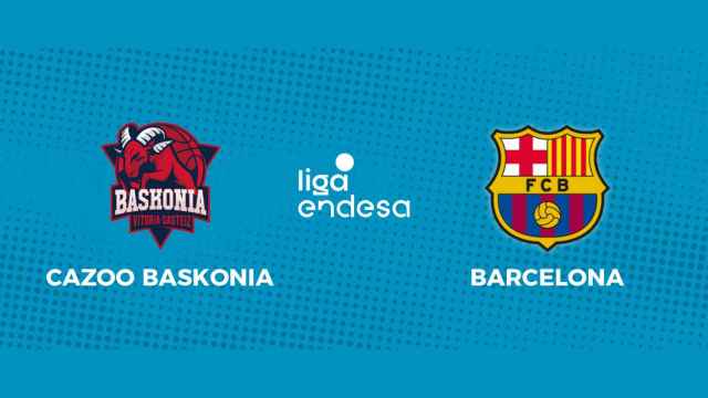 Baskonia - Barcelona, la Liga Endesa en directo