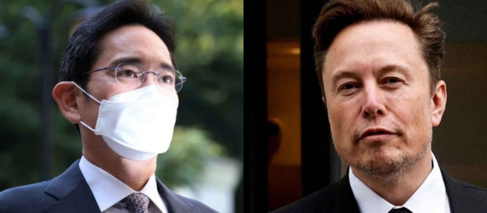 Jay J. Lee y Elon Musk