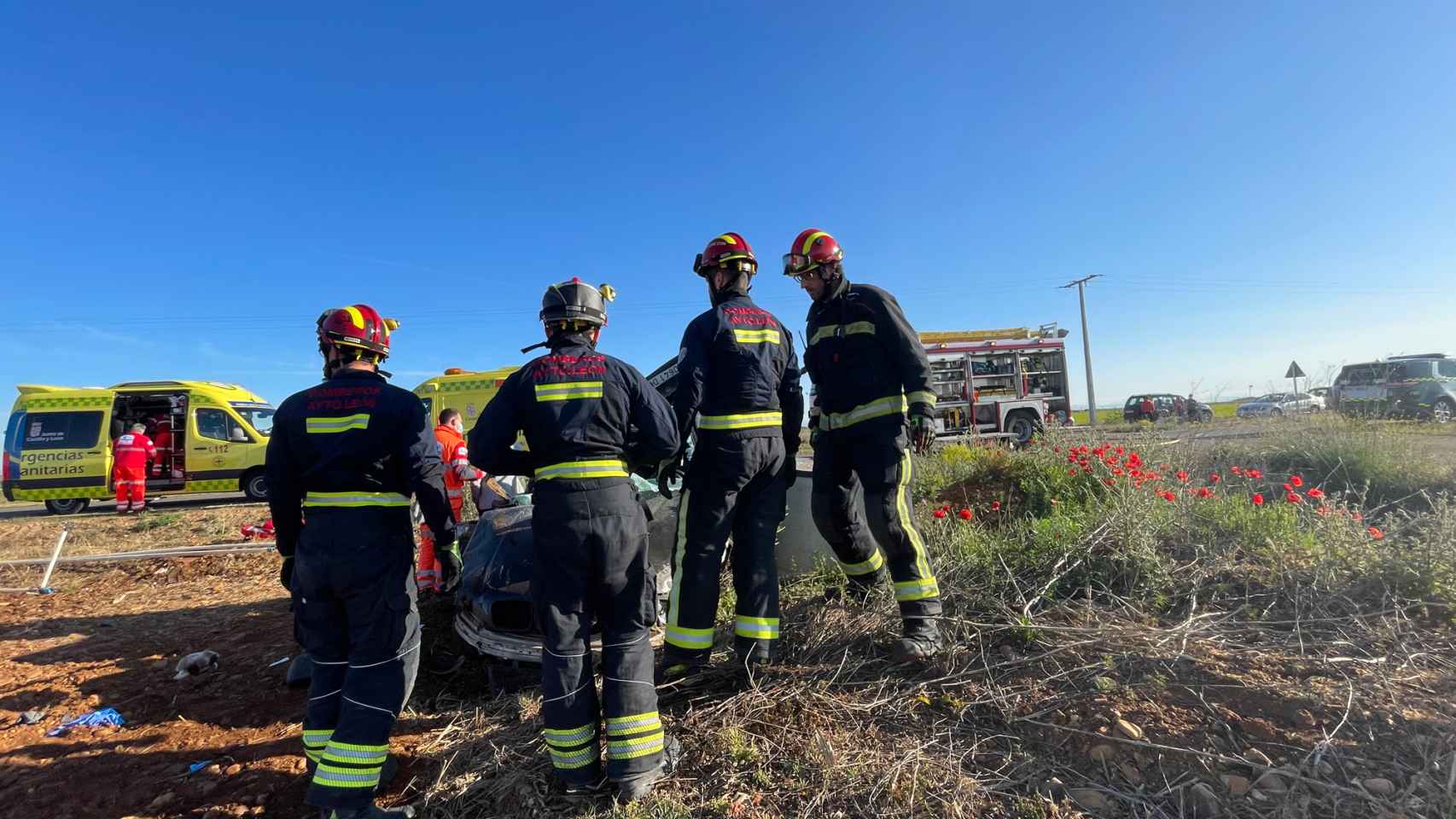Brutal accidente en León con una joven fallecida y cuatro heridos