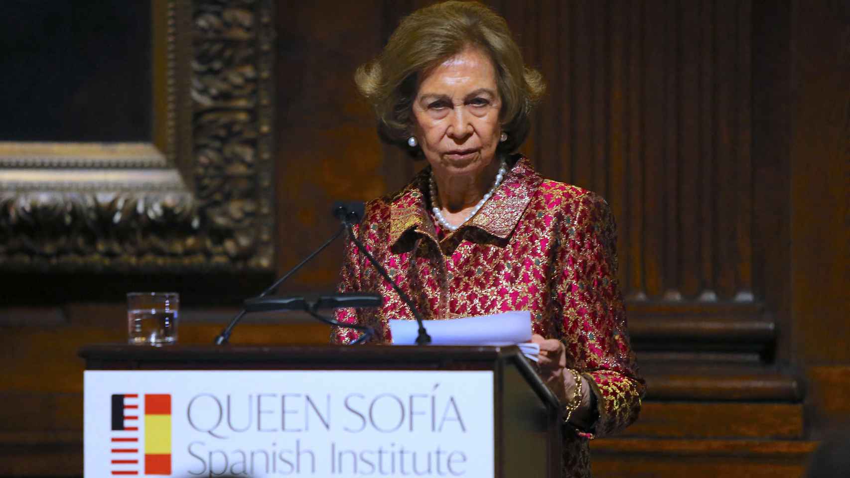 La reina Sofía en la entrega de los galardones Premios Sophia a la Excelencia 2022.