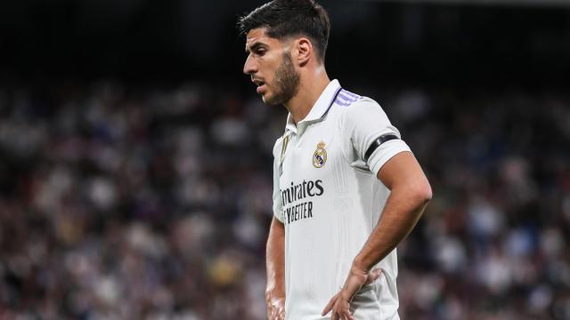 Marco Asensio, durante el Real Madrid - Getafe de La Liga 2022/2023