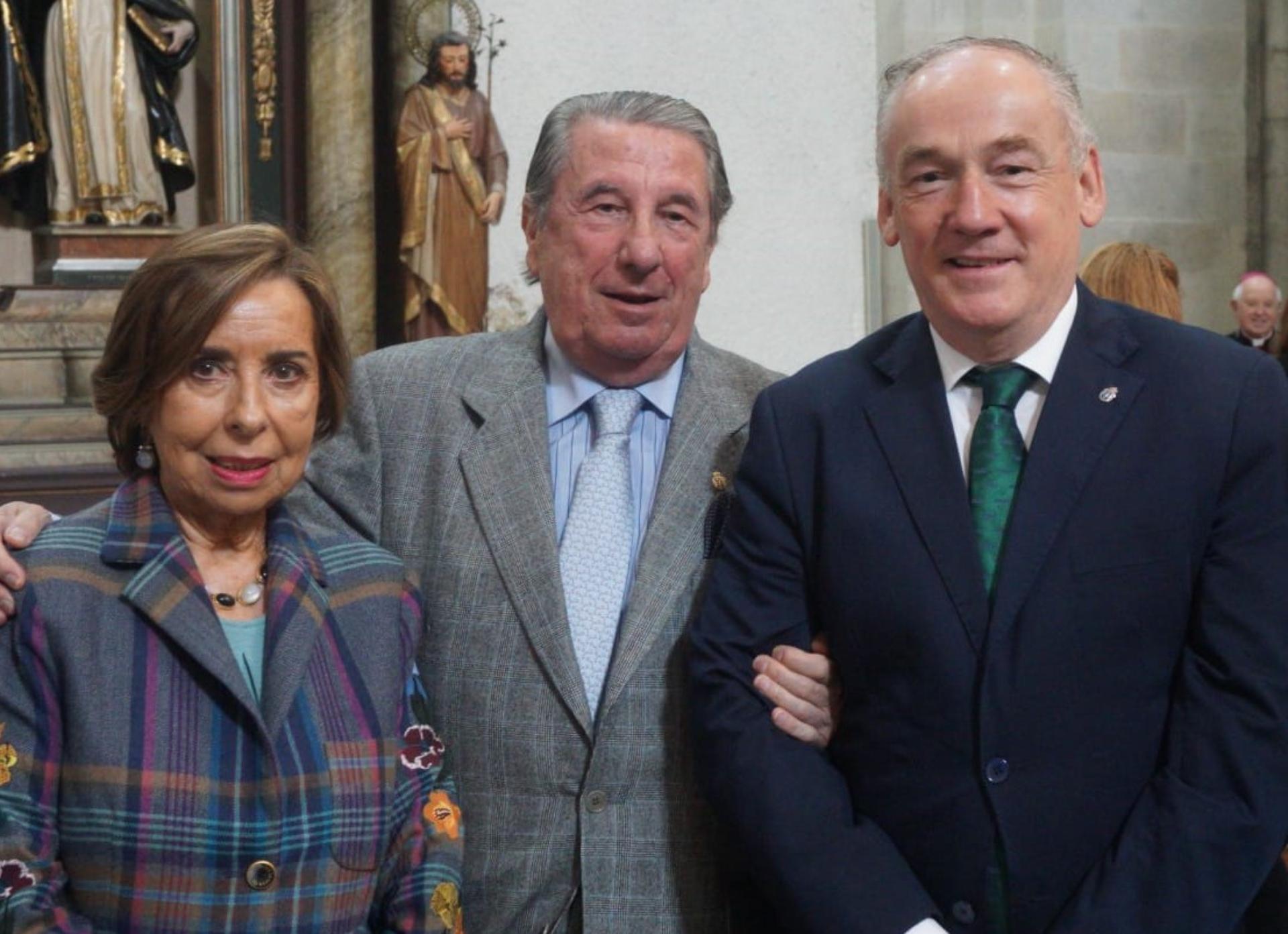 Carmen de la Iglesia, Francisco Vázquez y Miguel Lorenzo