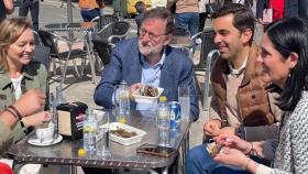 Mariano Rajoy en la Festa da Troita de Oroso (A Coruña).