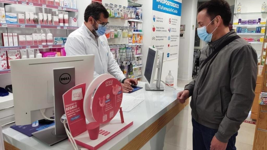 Una farmacia de Cáceres. EP.