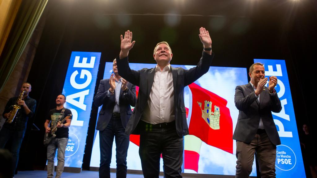 Emiliano García-Page en Torrijos (Toledo). Foto: PSOE CLM.