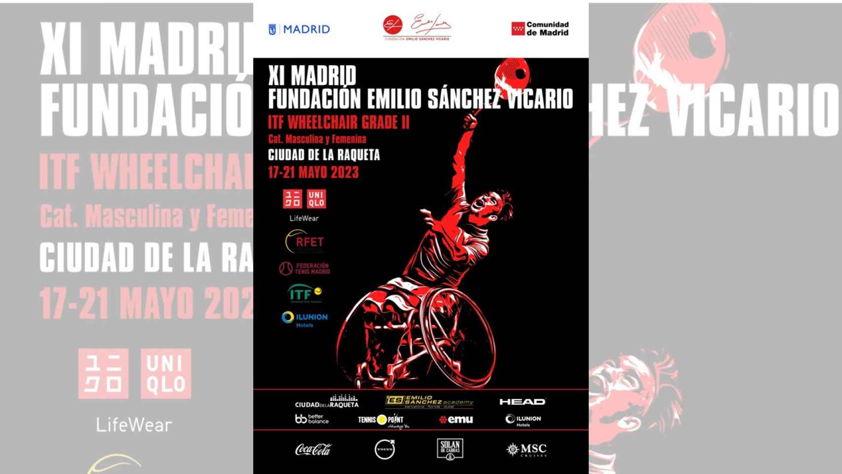 XI Edición del Torneo Internacional silla de ruedas de la Fundación Emilio Sánchez Vicario, en La Ciudad de La Raqueta