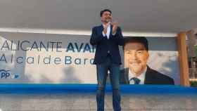 El alcalde de Alicante y candidato del PP a la reelección, Luis Barcala.